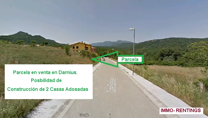 Parcela urbana para construir 2 Viviendas adosadas en Darnius.